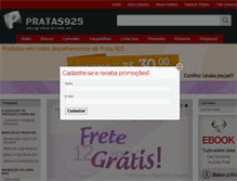 Tablet Screenshot of pratas925.com.br